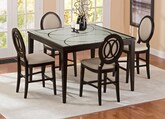 Dining Room Furniture-Cosmo II 5 Pc. Counter-Height Dining Room