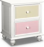 Colorworks White Nightstand