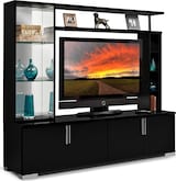 Entertainment Furniture-The Amalfi Collection-Amalfi 2 Pc. Entertainment Wall Unit