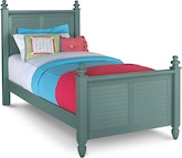 Seaside Blue Full Bed