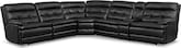 Commander II 6 Pc. Power Reclining Sectional (Alternate)