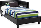 Kids Furniture-The Jordan IV Collection-Jordan IV Twin Corner Bed