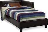 Kids Furniture-The Jordan V Collection-Jordan V Twin Corner Bed