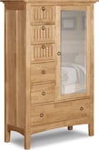 Bedroom Furniture-Arts & Crafts Light Master Chest