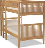 Arts & Crafts Light III Twin Bunk Bed