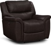 Living Room Furniture-Aquarius II Power Recliner