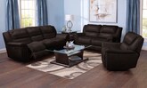 Living Room Furniture-The Aquarius II Collection-Aquarius II Dual Power Reclining Sofa