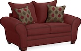 Living Room Furniture-Rendezvous II Loveseat