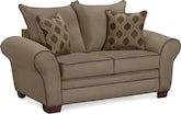 Living Room Furniture-Rendezvous III Loveseat