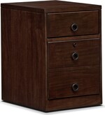 Arts & Crafts Dark File Cabinet
