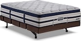 Mattresses and Bedding-Cross Gate Rize Adjustable King Mattress/Split Foundation Set
