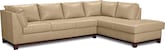 Living Room Furniture-Monterey II 2 Pc. Sectional (Reverse)