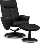Living Room Furniture-Prism Chair and Ottoman