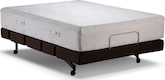 Mattresses and Bedding-Octaspring 8500 Rize Adjustable King Mattress/Split Foundation Set