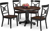 Dining Room Furniture-Chelsea 5 Pc. Dinette