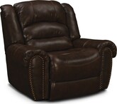 Living Room Furniture-Galveston Rocker Recliner