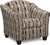 Living Room Furniture-Monarch II Accent Chair