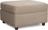 Living Room Furniture-Monarch II Cocktail Ottoman