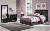 Bedroom Furniture-Dimora Black II 5 Pc. King Bedroom (Alternate)