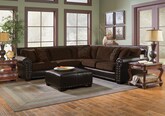 Living Room Furniture-The Fulton Collection-Fulton 3 Pc. Sectional