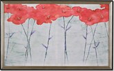 Red Poppies Framed Print
