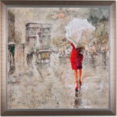 Rainy Day Champs-Elysées Framed Print