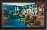 French Riviera Framed Print