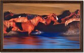 Water Crossing Framed Print