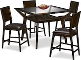 Mystic 5 Pc. Counter-Height Dinette