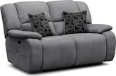 Destin Gray Power Reclining Loveseat