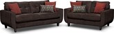 West Village Chocolate 2 Pc. Living Room