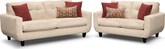 West Village Cream 2 Pc. Living Room