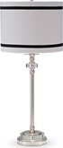 Black Stripe Buffet Lamp