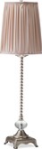 Crème Glass Buffet Lamp