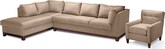Soho II 2 Pc. Sectional (Reverse) and Accent Chair