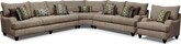 Santa Monica II 3 Pc. Sectional and Chair