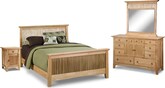 Arts & Crafts Light 6 Pc. Queen Bedroom
