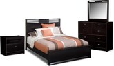 Bally Espresso 6 Pc. King Bedroom