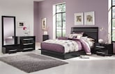Dimora Black II 6 Pc. King Bedroom (Alternate)