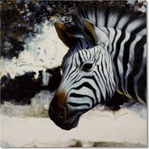 Zebra Revisited Canvas Print