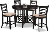Americana II 5 Pc. Counter-Height Dinette