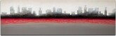 Red City Canvas Print