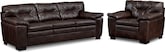 Legend Brown 2 Pc. Living Room w/Chair