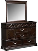 Diamante Dresser & Mirror