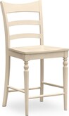 Carnival White II Counter-Height Stool