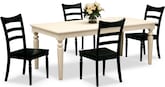 Carnival Black 5 Pc. Dinette