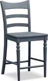 Carnival Blue II Counter-Height Stool