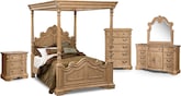 The Monticello Almond Canopy Collection