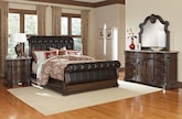 Monticello Pecan II 6 Pc. Queen Bedroom