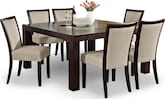 Tango Stone 7 Pc. Dinette (60" Table)
